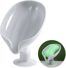 Load image into Gallery viewer, Leaf shaped self Draining soap Holder
